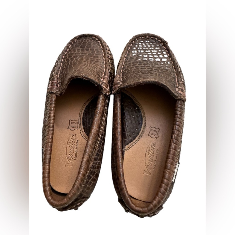 Venettini Reese Leather Loafer Size US 8 EU 24 - Picture 2 of 9
